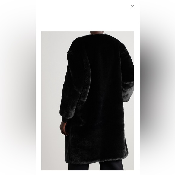 Nwt Cefinn faux fur coat size 6US - Picture 2 of 14